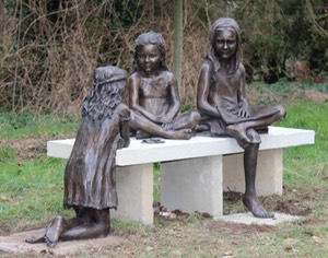 bronze sculptures